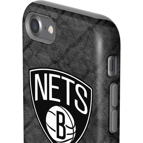 NBA Brooklyn Nets Dark Rust iPhone SE (2nd & 3rd Gen) Pro Case