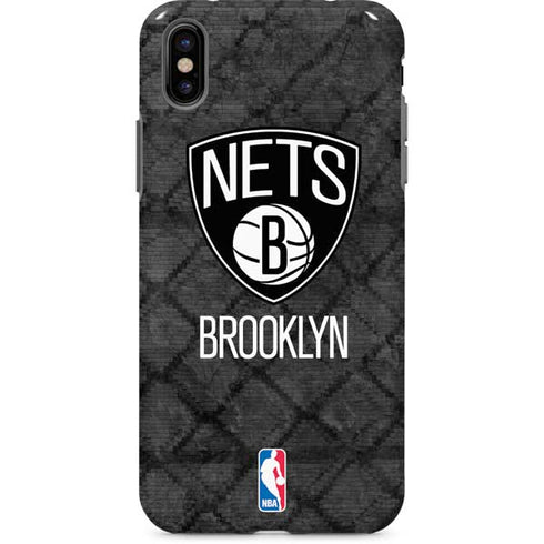 NBA Brooklyn Nets Dark Rust iPhone X Pro Case