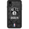 NBA Brooklyn Nets Dark Rust iPhone XR Waterproof Case