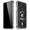 NBA Brooklyn Nets Dark Rust iPhone XS Max Clear Case