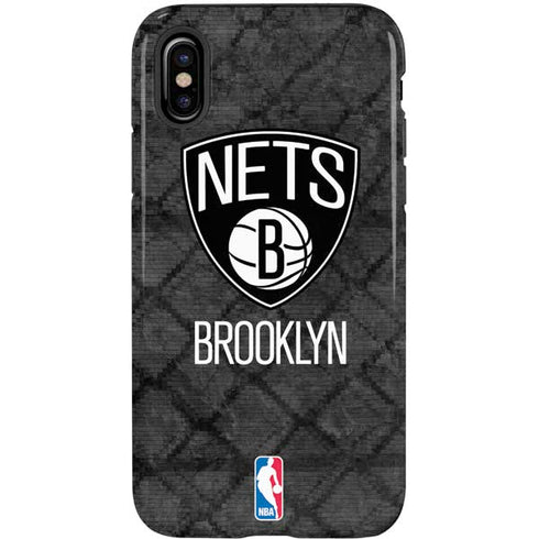 NBA Brooklyn Nets Dark Rust iPhone XS Pro Case