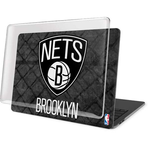 NBA Brooklyn Nets Dark Rust MacBook Pro 15in (2016-19) Case plus Skin