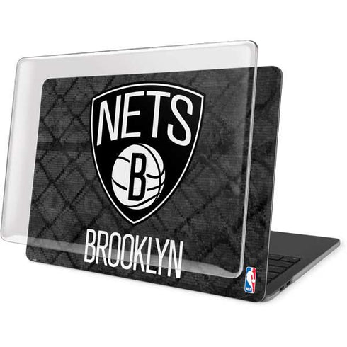 NBA Brooklyn Nets Dark Rust MacBook Pro 16in (2019-20) Case plus Skin