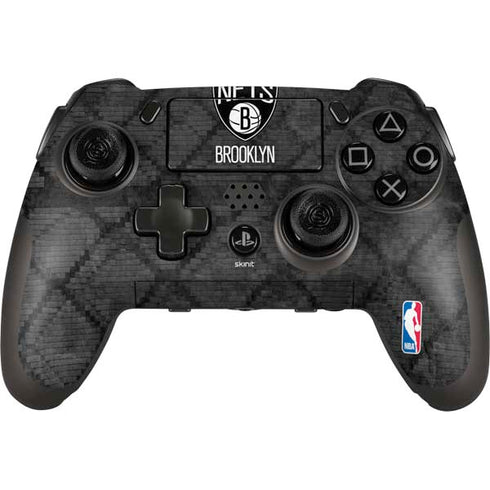 NBA Brooklyn Nets Dark Rust PlayStation Scuf Vantage 2 Controller Skin