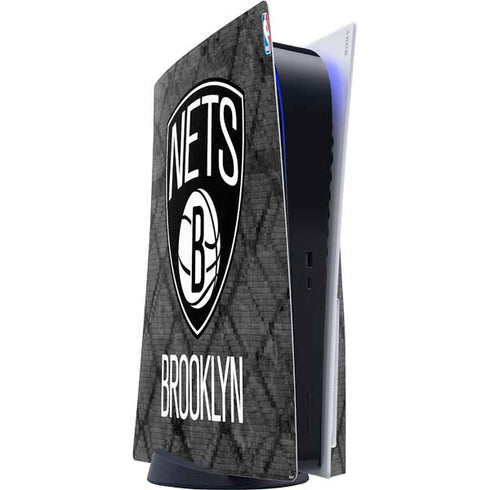 NBA Brooklyn Nets Dark Rust PS5 Console Skin