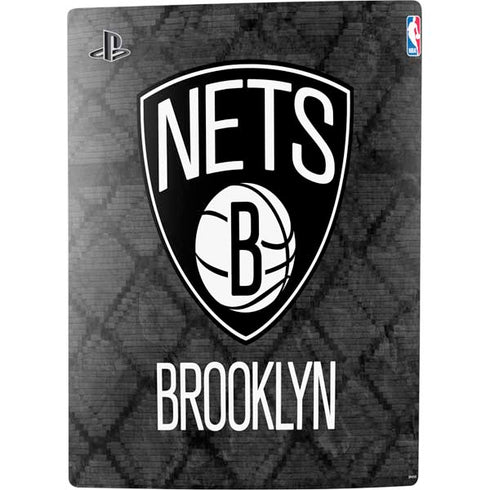 NBA Brooklyn Nets Dark Rust PS5 Console Skin