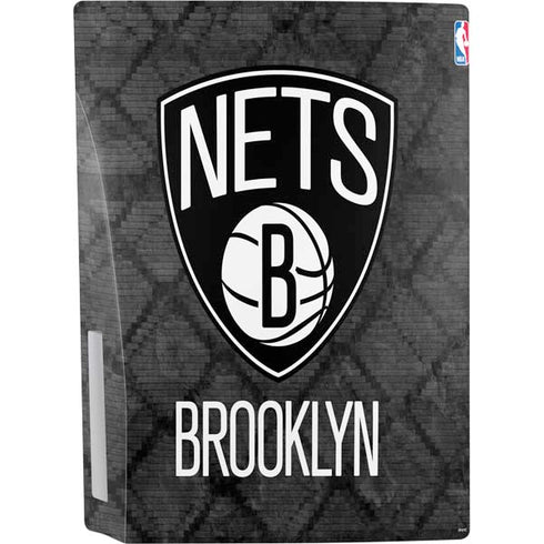 NBA Brooklyn Nets Dark Rust PS5 Console Skin