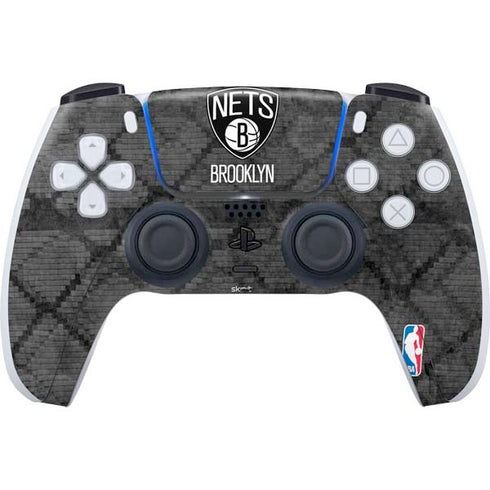 NBA Brooklyn Nets Dark Rust PS5 Controller Skin