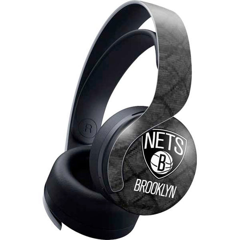 NBA Brooklyn Nets Dark Rust PULSE 3D Wireless Headset for PS5 Skin