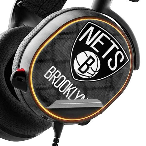 NBA Brooklyn Nets Dark Rust SteelSeries Arctis 3 Skin