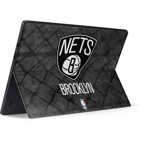 NBA Brooklyn Nets Dark Rust Surface Pro 7 Skin