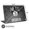 NBA Brooklyn Nets Dark Rust Universal Laptop 13in (10.6 x 7.6in) Skin