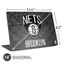 NBA Brooklyn Nets Dark Rust Universal Laptop 14in (11.4 x 8.2in) Skin