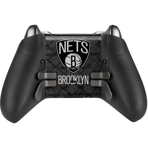 NBA Brooklyn Nets Dark Rust Xbox Elite Wireless Controller Series 2 Skin