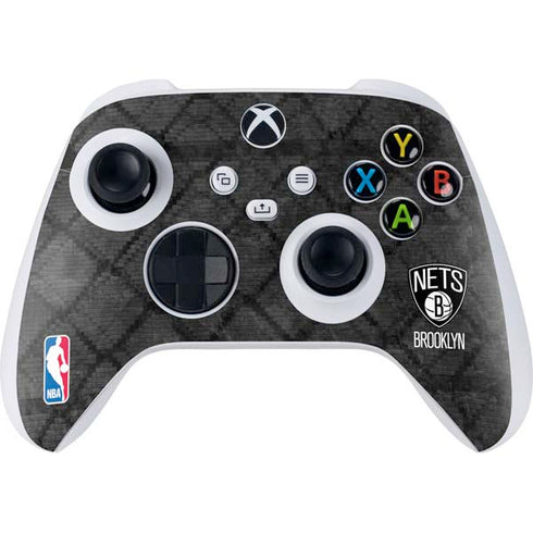 NBA Brooklyn Nets Dark Rust Xbox Series S Controller Skin