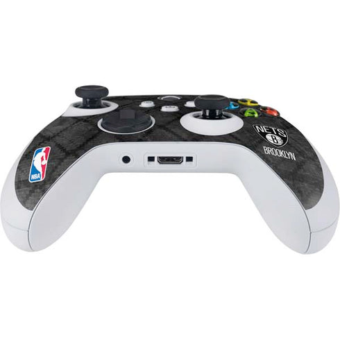 NBA Brooklyn Nets Dark Rust Xbox Series S Controller Skin