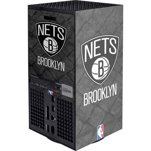 NBA Brooklyn Nets Dark Rust Xbox Series X Console Skin