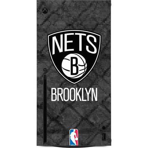 NBA Brooklyn Nets Dark Rust Xbox Series X Console Skin