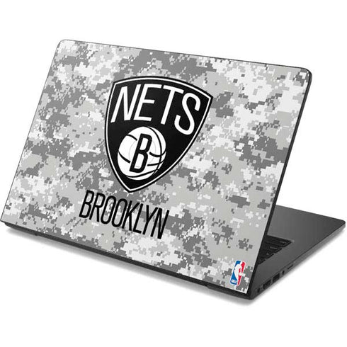 NBA Brooklyn Nets Digi Camo Dell Chromebook Skin