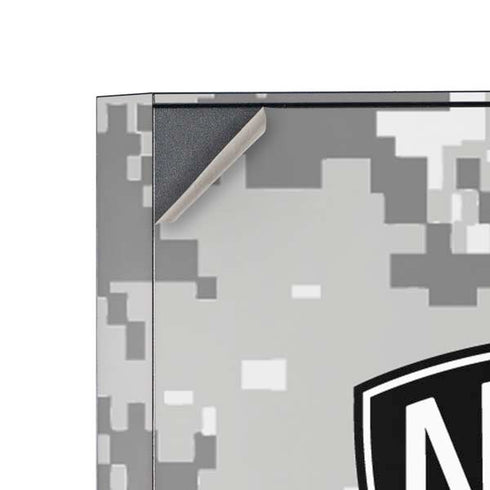 NBA Brooklyn Nets Digi Camo Corsair 4000D Tempered Glass Mid-Tower ATX Case Skin