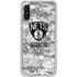 NBA Brooklyn Nets Digi Camo Galaxy A10e Clear Case