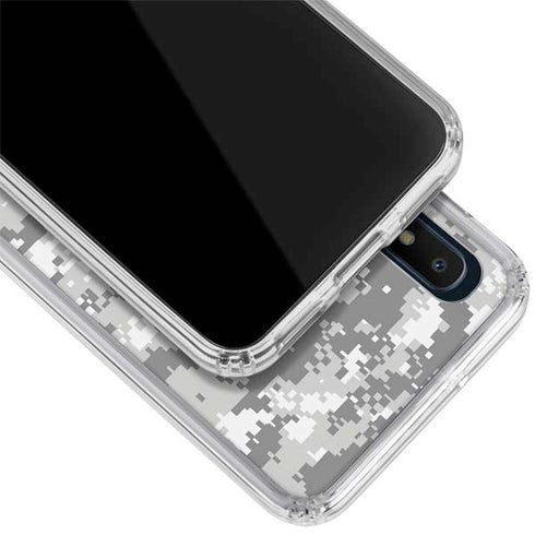 NBA Brooklyn Nets Digi Camo Galaxy A10e Clear Case