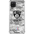 NBA Brooklyn Nets Digi Camo Galaxy A12 Clear Case