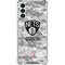 NBA Brooklyn Nets Digi Camo Galaxy A13 5G Clear Case