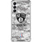 NBA Brooklyn Nets Digi Camo Galaxy A14 5G Clear Case