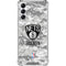 NBA Brooklyn Nets Digi Camo Galaxy A15 5G Clear Case
