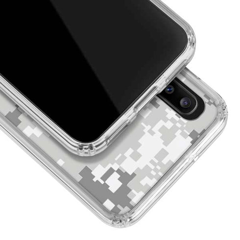 NBA Brooklyn Nets Digi Camo Galaxy A20 Clear Case