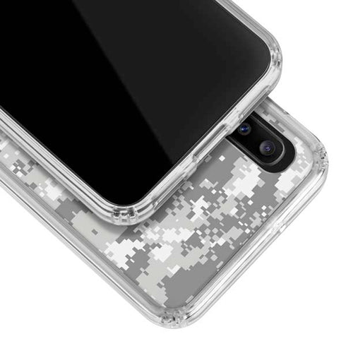 NBA Brooklyn Nets Digi Camo Galaxy A30 Clear Case