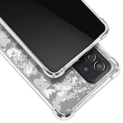 NBA Brooklyn Nets Digi Camo Galaxy A52 5G Clear Case