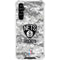 NBA Brooklyn Nets Digi Camo Galaxy A54 5G Clear Case