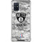 NBA Brooklyn Nets Digi Camo Galaxy A71 5G Clear Case