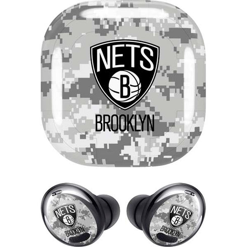 NBA Brooklyn Nets Digi Camo Galaxy Buds Pro Skin