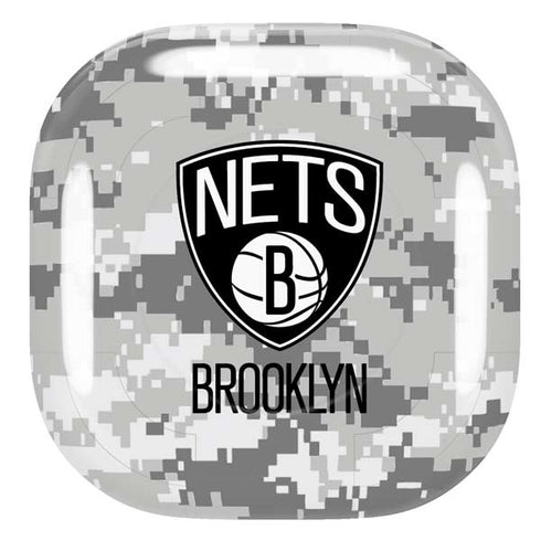 NBA Brooklyn Nets Digi Camo Galaxy Buds Pro Skin