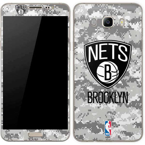 NBA Brooklyn Nets Digi Camo Galaxy J7 Skin