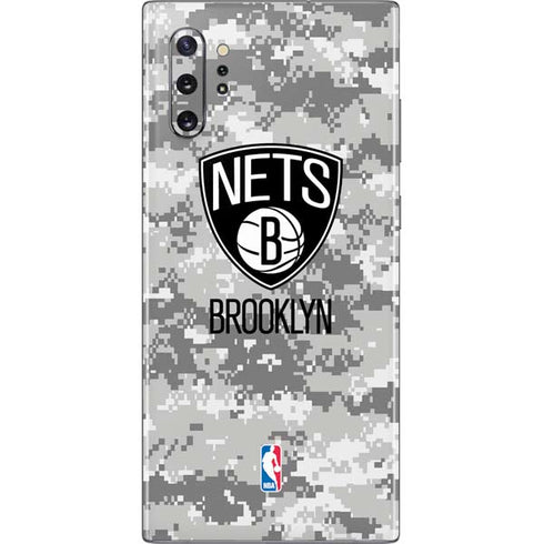 NBA Brooklyn Nets Digi Camo Galaxy Note 10 Plus Skin