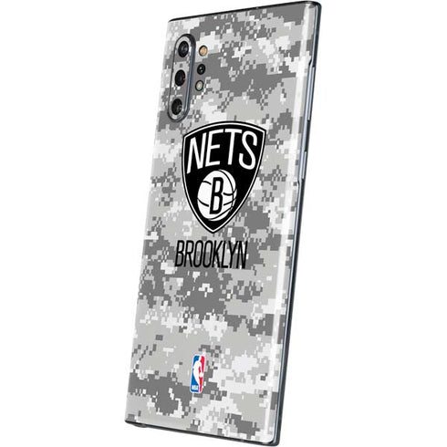 NBA Brooklyn Nets Digi Camo Galaxy Note 10 Plus Skin