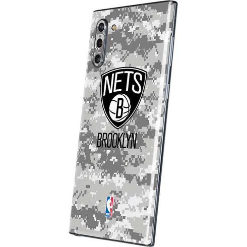 NBA Brooklyn Nets Digi Camo Galaxy Note 10 Skin