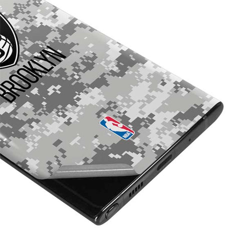 NBA Brooklyn Nets Digi Camo Galaxy Note 10 Skin