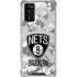 NBA Brooklyn Nets Digi Camo Galaxy Note20 5G Clear Case