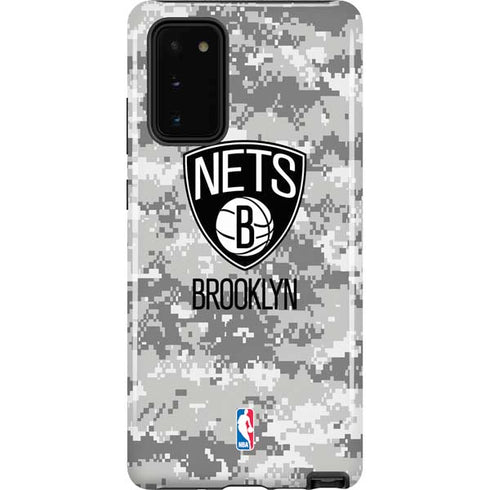 NBA Brooklyn Nets Digi Camo Galaxy Note20 5G Pro Case