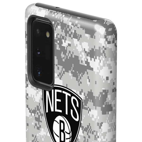 NBA Brooklyn Nets Digi Camo Galaxy Note20 5G Pro Case