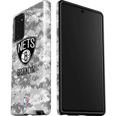 NBA Brooklyn Nets Digi Camo Galaxy Note20 5G Pro Case