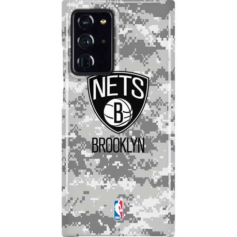 NBA Brooklyn Nets Digi Camo Galaxy Note20 Ultra 5G Lite Case