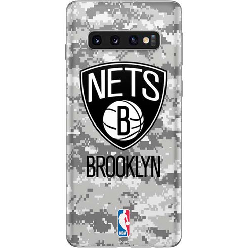 NBA Brooklyn Nets Digi Camo Galaxy S10 Skin