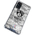 NBA Brooklyn Nets Digi Camo Galaxy S20 FE Clear Case