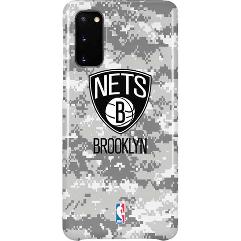 NBA Brooklyn Nets Digi Camo Galaxy S20 Lite Case